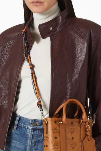 Aren Bag Strap in Visetos Canvas