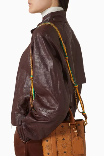 Aren Bag Strap in Visetos Canvas