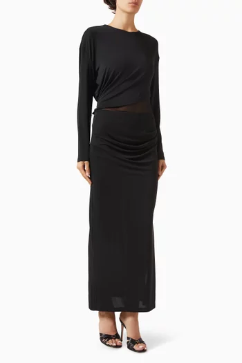 Rachel Maxi Dress in Jersey