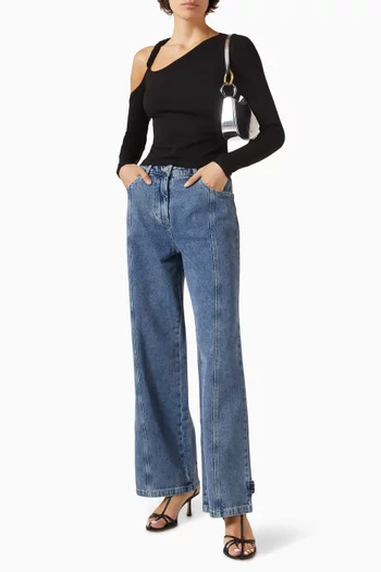 Cooper Asymmetrical Top in Knit