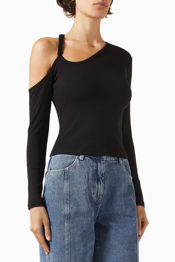 Cooper Asymmetrical Top in Knit