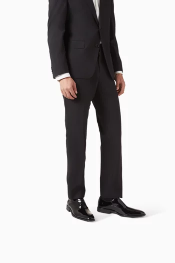 Derrek Oxford Shoes in Faux Leather