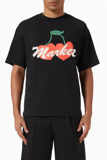 Double Cherries T-shirt in Cotton
