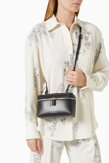 حقيبة كروس فانيتي جلد