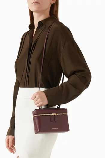 Vanity Crossbody Bag in Leather