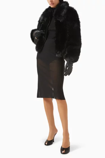 Hope Jacket in Faux Fur