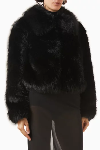 Hope Jacket in Faux Fur