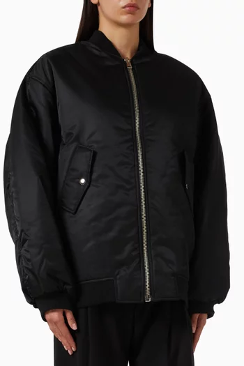Astra Oversized Bomber Jacket