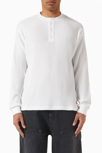 Chevron Classic Henley Thermal T-shirt