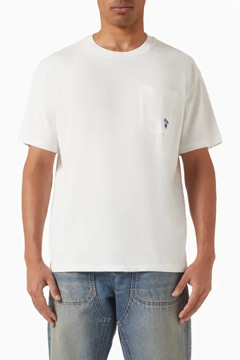 Western Athletic Classic Pocket T-shirt in Cotton