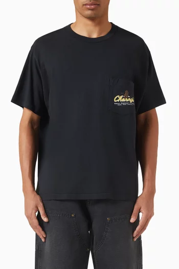 Outfitter Boxy Pocket T-shirt in Cotton