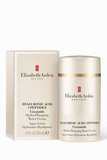 Hyaluronic Acid + Peptides Ceramide Hydra-Plumping Water Cream, 50ml
