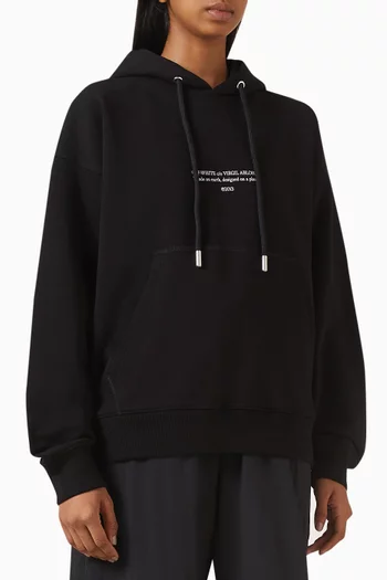 Statement Skate Hoodie in Cotton