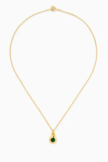 1980s Vintage Swarovski Crystal Pendant Necklace