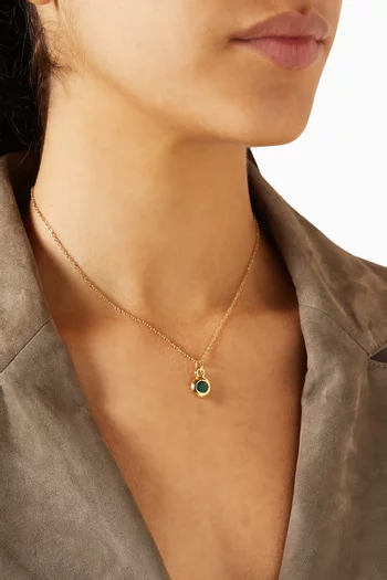 1980s Vintage Swarovski Crystal Pendant Necklace