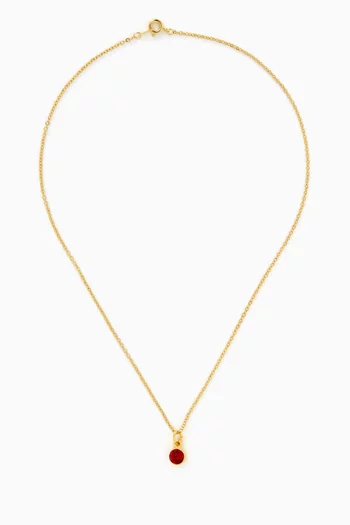 1980s Vintage Swarovski Crystal Pendant Necklace