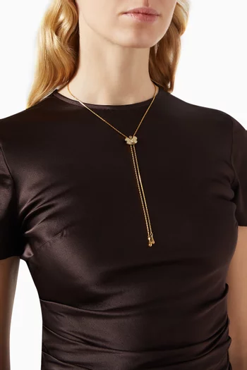 1980s Vintage Flat Weave Chain Necklace