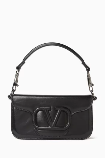 Valentino Garavani Locò Small Shoulder Bag in Leather