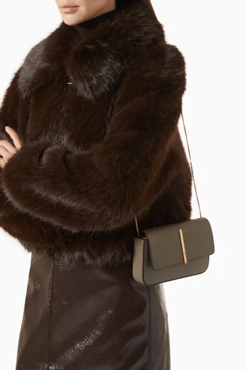 Mini Di Folio Bag in Leather
