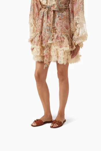 حذاء مفتوح جولدي جلد