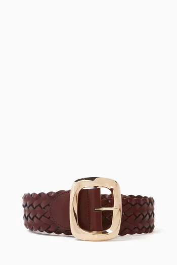 Malley 60 Braided Belt in Cow Leather