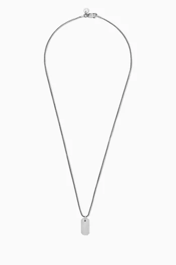 Octo Mini Necklace in Titanium