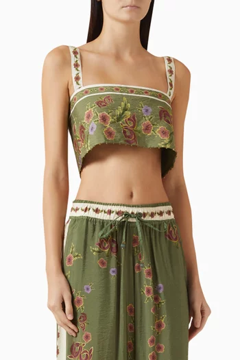 Senja Crop Top in Viscose Blend