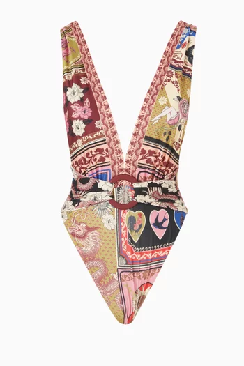 Ina Open-back One-piece Swimsuit