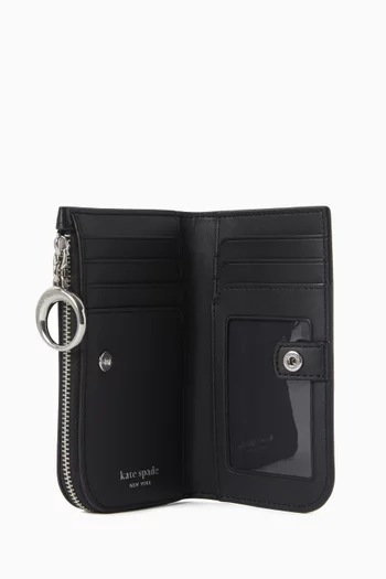 Halo Small Bifold Wallet in Leather