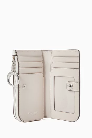 Halo Small Bifold Wallet in Leather