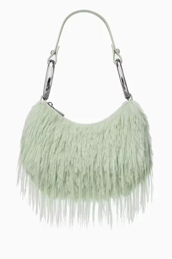 The Faux Fur Bangle Bag