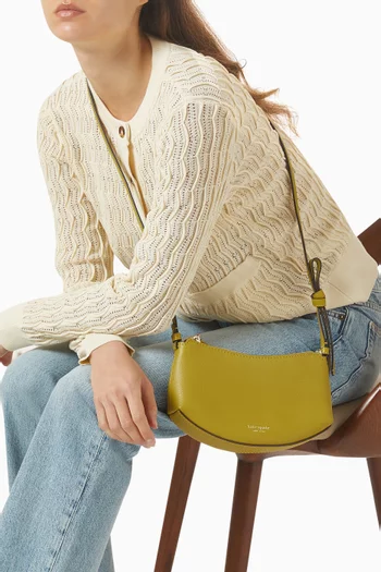 حقيبة كروس لوب جلد