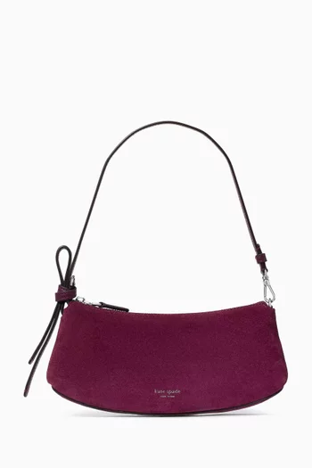 Loop Pochette Bag in Suede