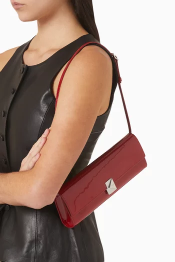 حقيبة كتف ديكو ميني جلد لامع