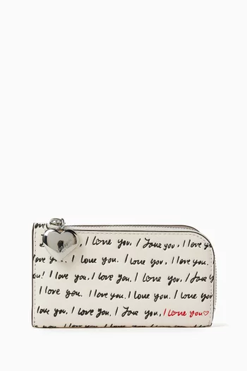 حافظة بطاقات ديفن جلد