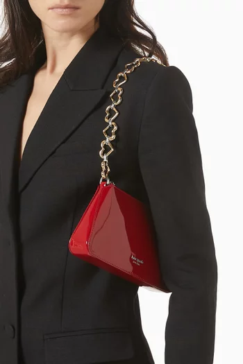 حقيبة بوشيت جريس جلد لامع