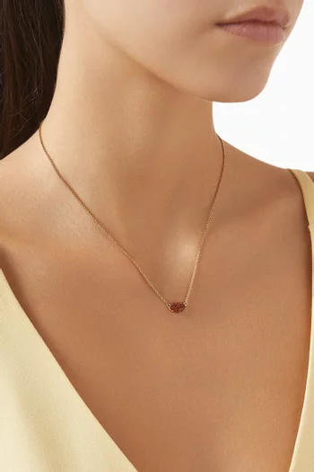 قلادة بدلاية هيت ذا تاون على شكل شفاه معدن مطلي