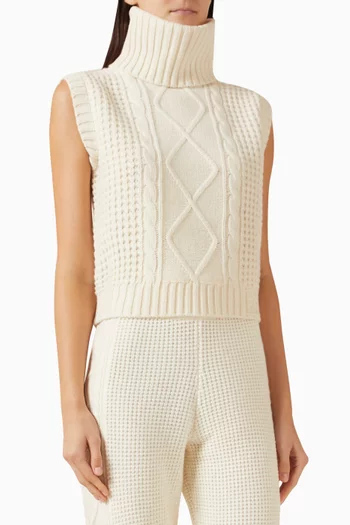 Crystal Tank Top in Merino-wool