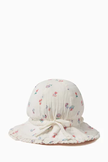 Marigold Ruffle Sun Hat