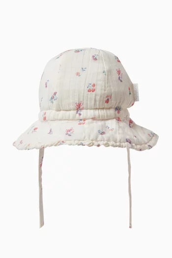 Marigold Ruffle Sun Hat