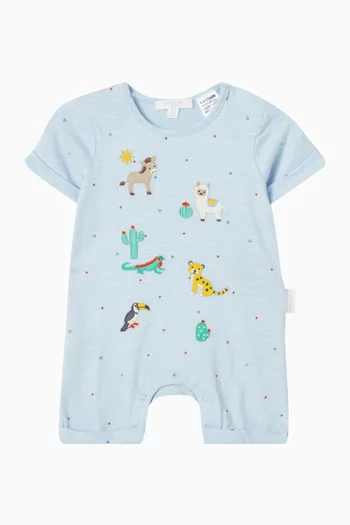 Animal Fiesta Bodysuit in Organic Cotton