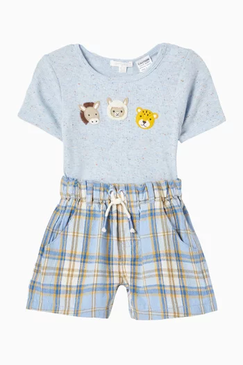 Animal Applique Bodysuit