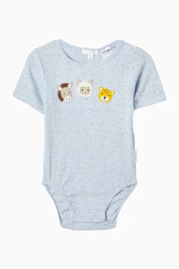 Animal Applique Bodysuit