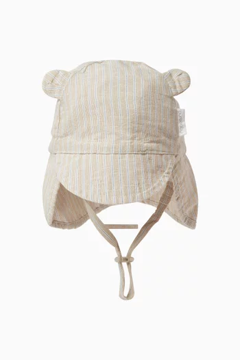 Legionnaires Hat in Linen-blend