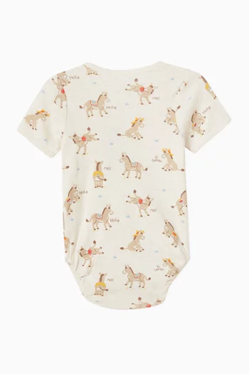 Si Senor Bodysuit in Organic Cotton