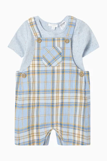 أفرول بنقشة مربعات