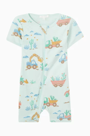 Desert Flowers Short Zip Growsuit