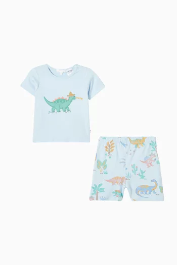 Desert Dinosaurs Short Pyjama Set