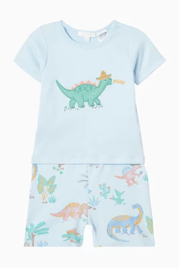 Desert Dinosaurs Short Pyjama Set