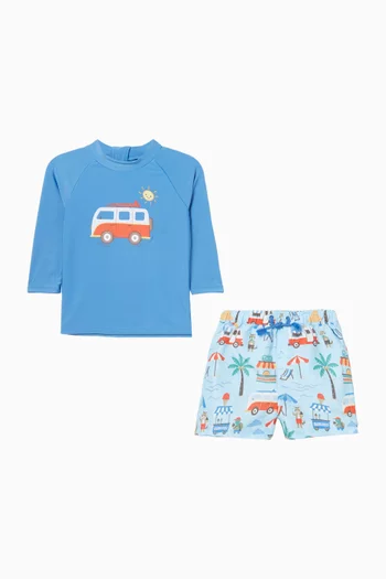 Board Short & Rashie Set